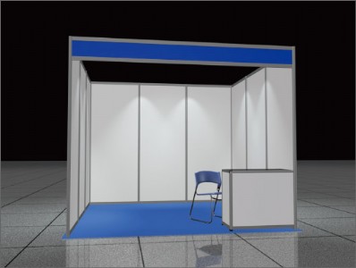 八棱柱標(biāo)攤 展覽標(biāo)準(zhǔn)展位3*3、3*4