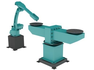 河南焊接機(jī)器人三軸轉(zhuǎn)臺(tái)變位機(jī)工作站