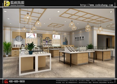 用智慧之火點(diǎn)亮整個(gè)店鋪空間,眼鏡店展柜設(shè)計(jì) 。