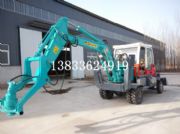 打坑機(jī)視頻 拖拉機(jī)改裝打坑機(jī)廠家 打眼機(jī)