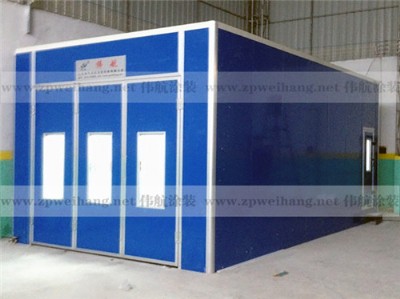 偉航汽車打磨房wh-001汽車連體房電加熱環(huán)保設(shè)備