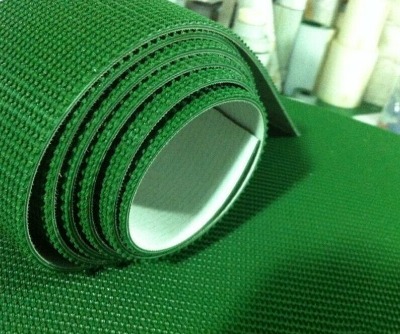 現(xiàn)貨供應(yīng)草色花紋輸送帶,pvc防滑輸送帶