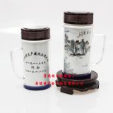 加工定制logo陶瓷保溫杯禮品