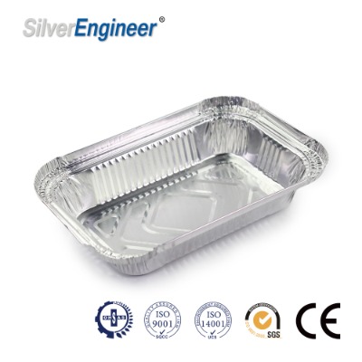定制食品級(jí)餐廳熱食鋁箔容器