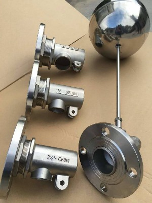 不銹鋼法蘭浮球閥ldfq-02