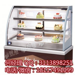 上海恒威弧形蛋糕柜