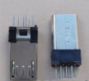 Micro-USB���^ 5p���ʽ180����� ��¶���L(zh��ng)9