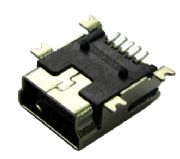 MINI USB�ӿ�5P B�Ͳ��_ȫ�NSMT���_���z��0.3