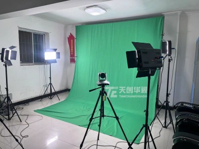 企業(yè)級(jí)雙機(jī)位直播間搭建 虛擬摳像直播室