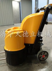 600水泥硬化地坪打磨拋光機(jī) 4kw西門(mén)子金剛石打磨拋光