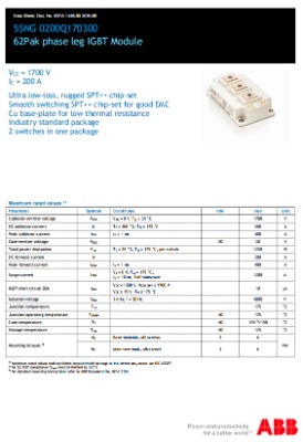 ����abb igbtģ�K5sng 0200q170300