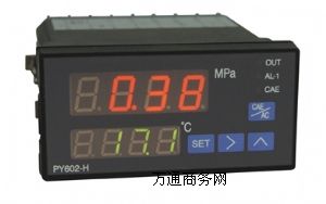 供應(yīng)PY602H智能數(shù)字壓力/溫度儀表
