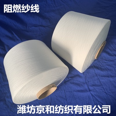 40支阻燃紗 阻燃滌綸紗 純滌紗 京和紡織