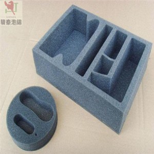 高檔海綿挖孔一體成型/黑色海綿包裝盒加工