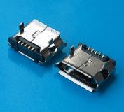 micro USBĸ�^ B��ֱ���NƬ5.65��� 5pin��