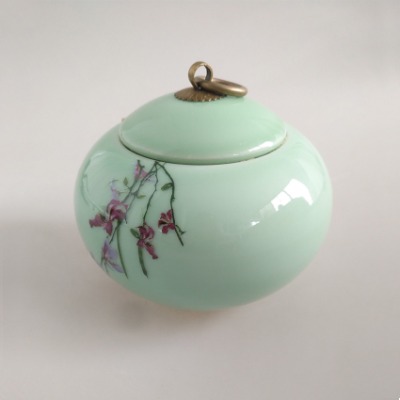 小號帶蓋密封茶葉罐 定制陶瓷茶葉罐廠家